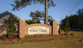 Clear Creek Subdivision in Hattiesburg, MS